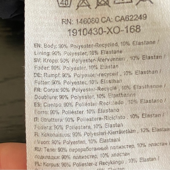 Craft women’s Pro Running Shorts Split Side Black Size XS Built In Liner Pockets - Picture 7 of 10